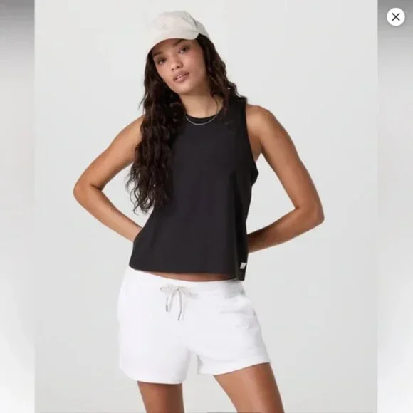 NWT Vuori Energy Black Sleeveless Top | Black | Medium - Picture 2 of 4